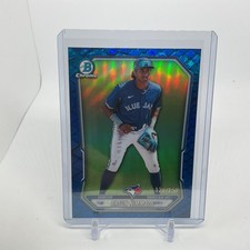 2026 Bowman Chrome Blue Reptilian Arjun Nimmala #BCP-67 Blue Jays /150