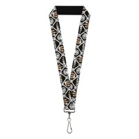 "Buckle-Down Lanyard-1.0\"-Bling One Size Multicolor (Us Import)"