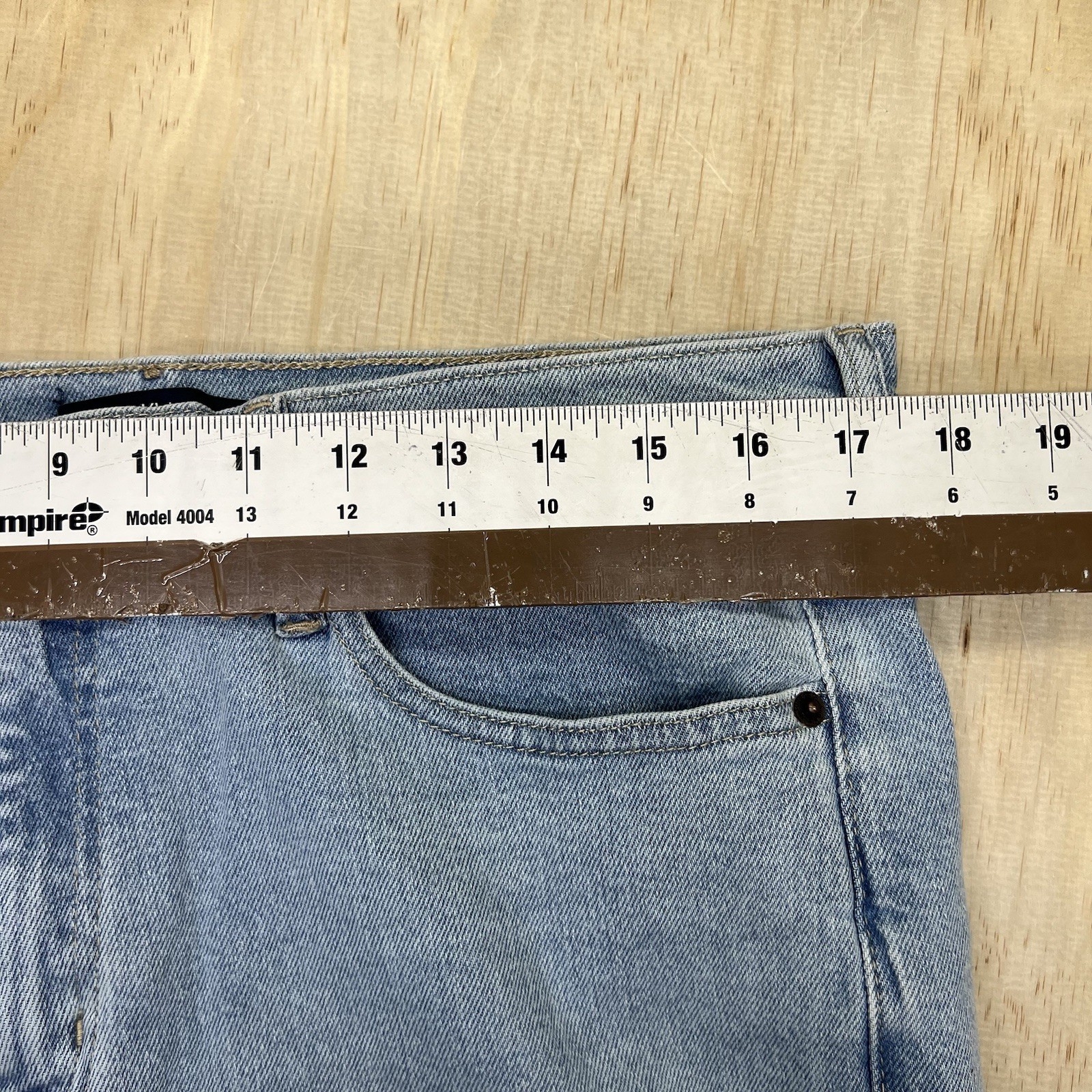 NEW WOMENS Calvin Klein High Rise Straight Leg Jeans sz 14 Item# 1829063 thumbnail 13