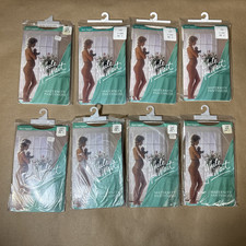 VTG While You Wait Maternity Pantyhose Size B C D Beige Light Taupe Bundle 8 NOS