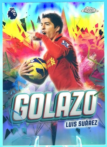 2025-26 Chrome Premier League Golazo Luis Suarez #GZ-4