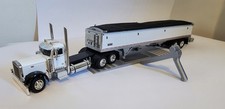 1 64 Scale 3d Printed Grain Pit With Grain Leg Silver