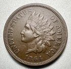 1864 L  INDIAN CENT   XF   KEY DATE #2036