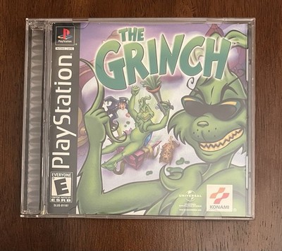 THE GRINCH (2000) PS1 Complete RARE Original PLAYSTATION