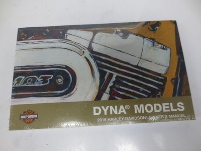 NEW Genuine Harley-Davidson OEM Owner Manual 16 Dyna 99467-16B