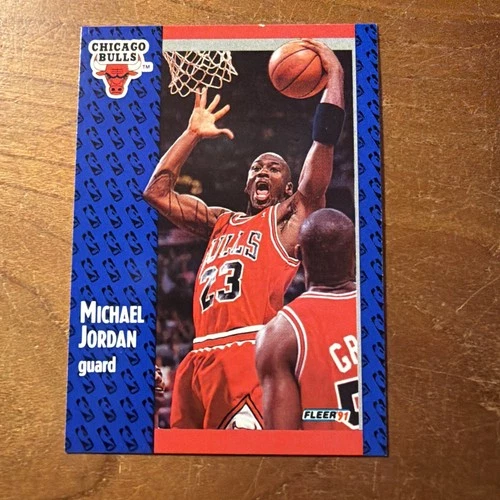 1991-92 Fleer - Michael Jordan #29 Chicago Bulls