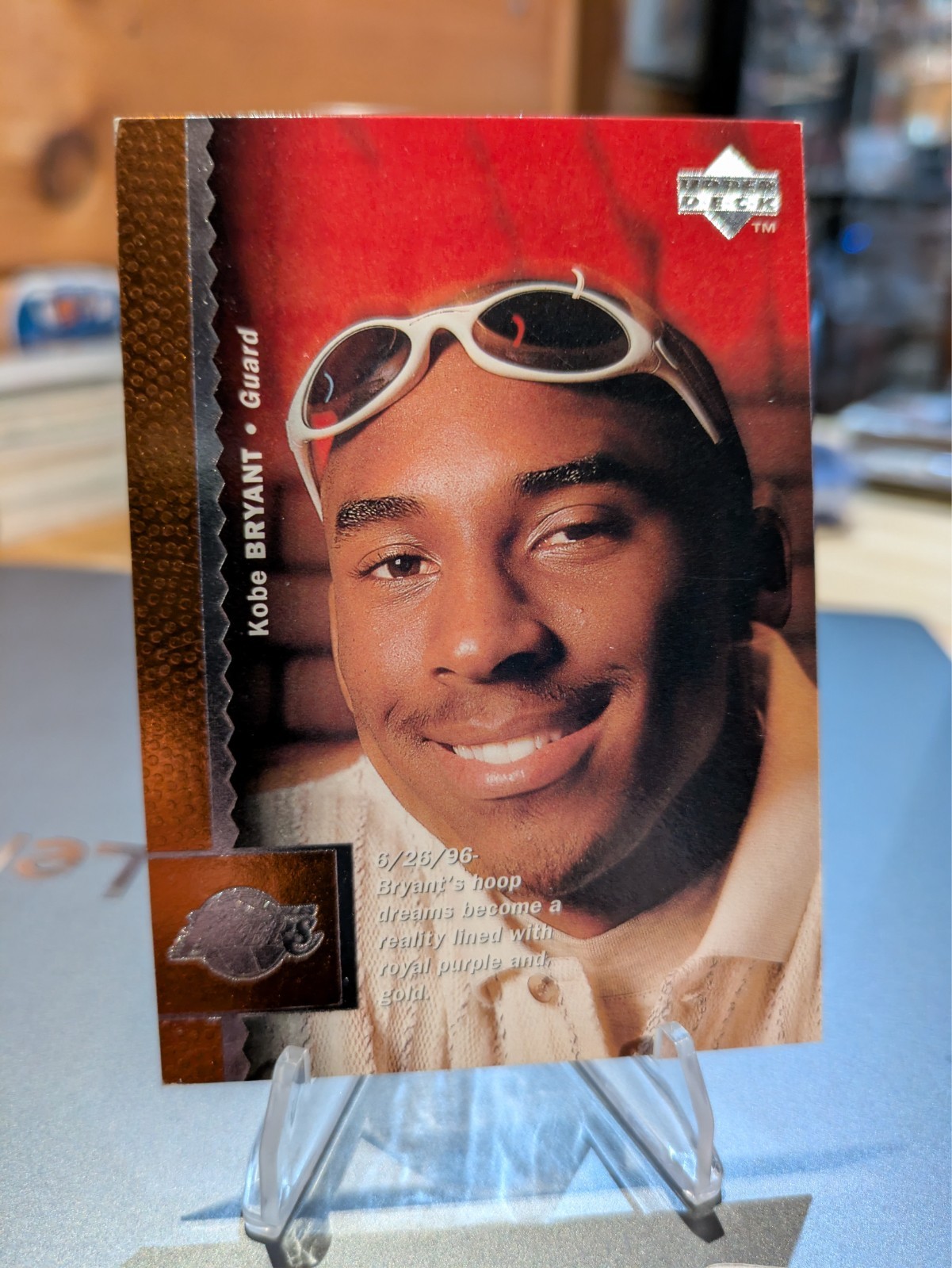 1996-97 Upper Deck - Kobe Bryant #58 (RC) Lakers HoF BGR