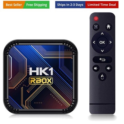 Android 13.0 TV Box, Android Box 2026 with 3D 8K 4GB RAM 32GB ROM RK3528 Quad...