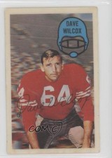 1970 Kellogg's 3-D Super Stars Dave Wilcox #28 HOF 2g2
