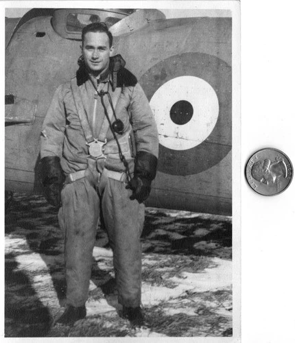 WW2 WWII RAF British Royal Air Force Military Press Photo Fighter / Bomber Pilot