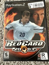 Midway RedCard 20-03 PS2 Multiplayer Soccer Sports E NTSC-U/C 2003