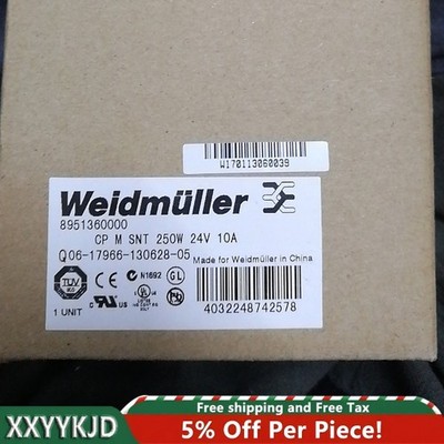 1PC New For Weidmuller 8951360000 CP M SNT 250W 24V 10A Power Supply#QW