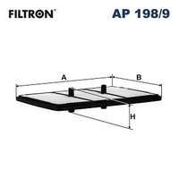 Filtron Luftfilter AP 198/9 FüR Hyundai KIA