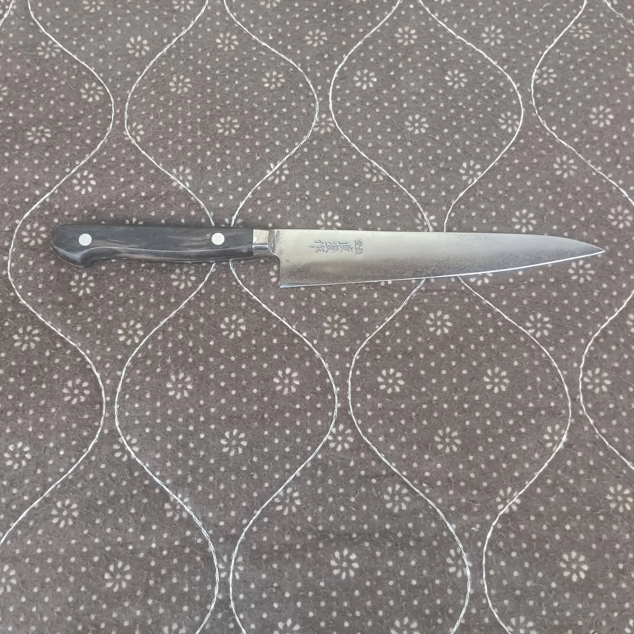 Petty High Carbon Steel Japanese Chef's Kitchen Knife 257 mm.
