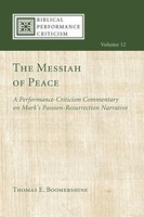 Thomas E. Boomershine | The Messiah Of Peace | Taschenbuch | Englisch (2015)