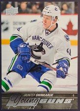 2015-16 UD Series 2 #462 Young Guns Hunter Shinkaruk Rookie Card. rookie card picture