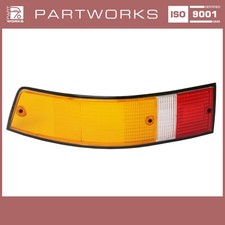 Rücklichtglas für PORSCHE 911 F/G '73-'89 EU SCHWARZER RAND LINKS