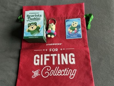 Starbucks  Schlüsselanhänger Keychain Billy Bubble Bearista Buddies