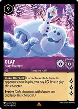 Disney Lorcana TCG - Shimmering Skies - Olaf - Happy Passenger - 50/204 FOIL