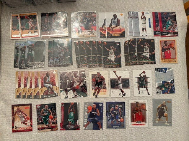 149-1999-26 Topps/Panini/Donruss/UD Basketball Antoine Walker Cards lot Kentucky