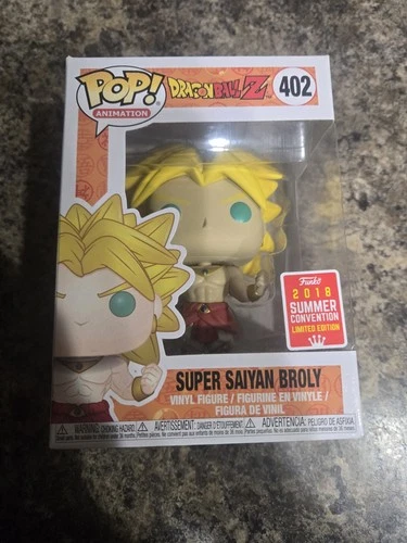 Funko Pop! DragonBall Z Super Saiyan Broly #402 SDCC Shared Exclusive*SHIPS NOW*