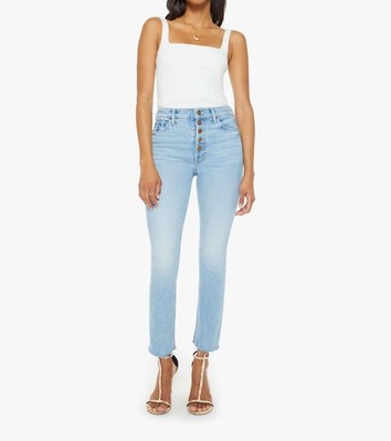 Mother Pixie Dazzler Ankle Fray Jean Ivy League Cowboy