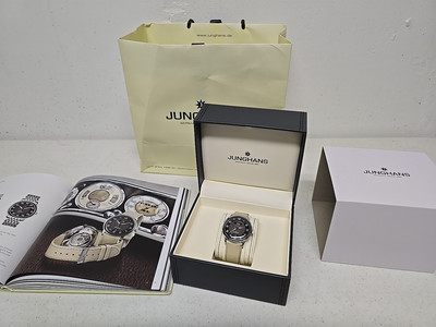 Junghans Meister Driver Mens Day Date Automatic Watch 027/4721.00