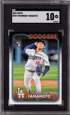 2024 Topps Yoshinobu Yamamoto - SGC Gem Mint 10
