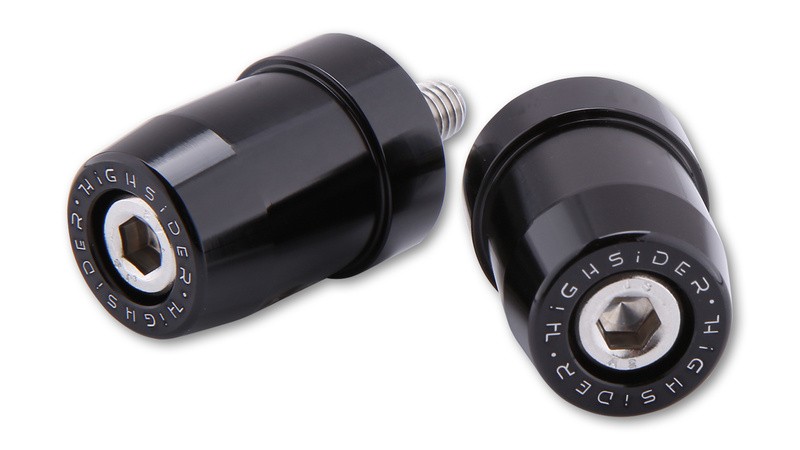 Embouts de guidon HIGHSIDER M8 pour personnaliser votre Kawasaki lors des roadtrips