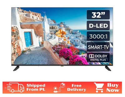 Kiano Elegance TV LED TV 43'' 4K Smart TV UHD Schwarz PVR Wifi (7 Tage Lieferung)