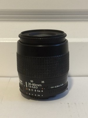 Nikon AF Nikkor 35-80mm f/4-5.6D Zoom Lens F Mount Mechanically Tested