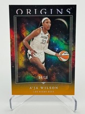 A'JA WILSON Las Vegas Aces  ~ 2024 Panini Origins WNBA #34 Gold 04/10
