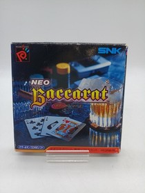 SNK NeoGeo Pocket Neo Baccarat Handheld Game EX with Box & Manual
