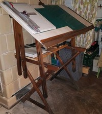 Stół architekta, rysunku sprzed 1900 roku