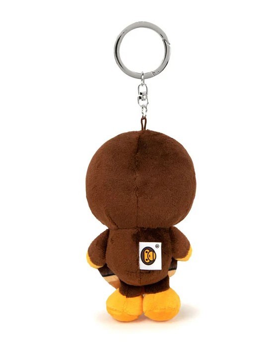 小物 BABY MILO HAMBURGER PLUSH DOLL KEYCHAIN A BATHING APE BABY MILO STORE BABY MILO HAMBURGER PLUSHDOLL