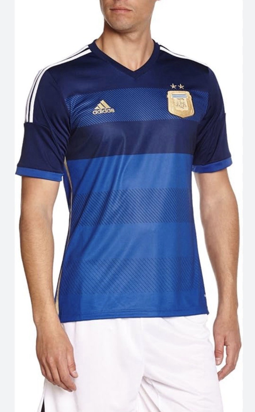 adidas Argentina Away Jersey 2014 (Royal Blue)