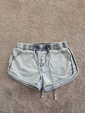 Mossimo Denim Women's Pull-on Shorts Elastic Waist Size Small
