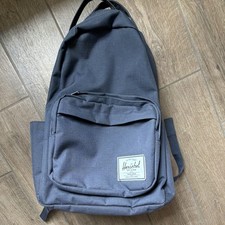 Herschel Gray Backpack Zip Closure Red/White ...