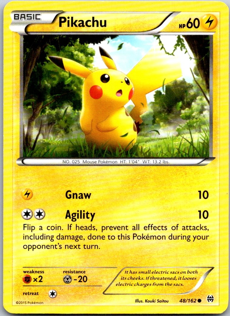 Pikachu Common XY - BREAKthrough 48/162 LP