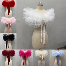 Puffy Women Prom Capes For Wedding Party Removeable Dance Accessories