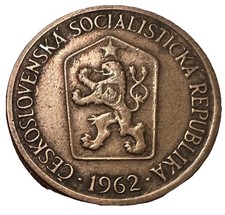 1962 🇨🇿 Czechoslovakia 1 Koruna - Combined Shipping - Lot C77