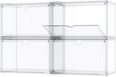Acrylic Display Cases for Collectibles - Staable Plastic Stora Shoe