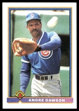 Andre Dawson 1991 Bowman #429 Chicago Cubs MLB READ FREE SHIPPING AutographDen
