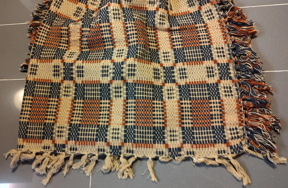 🍂Park Designs Primitive Style Cotton Throw 44" X 60" Woven Beautifully - Image 3 of 3