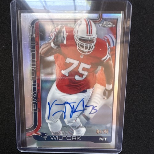2025 Topps Chrome Vince Wilfork Base (RAW)