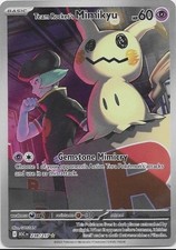 Pokémon Team Rocket's Mimikyu Full Art Carta Rara 238/217 ASC 2026 Inglese
