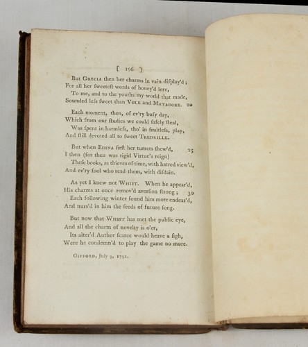 WHIST A poem 1792 poetry Lady Ramsay Elizabeth Bannerman's copy Raeburn sitter - Picture 11 of 13