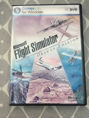 Microsoft Flight Simulator X - Deluxe Edition (PC, 2006)