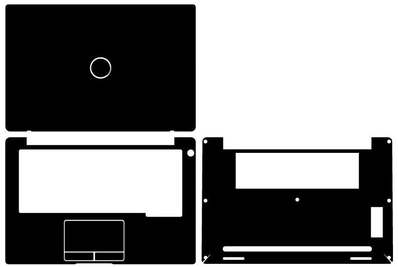 Cover Vinile Dorato Dell Latitude E6410 Cover In Vinile Oro Per Laptop Dell Latitude E6410 - Decalcomania Adesiva, Personalizzazione Skin Protettiva Gold Per E6410 - Foto 5