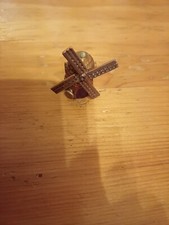 We Have Here A Very Nice Pewter Thimble Which Is Of A Fully Working Windmill.